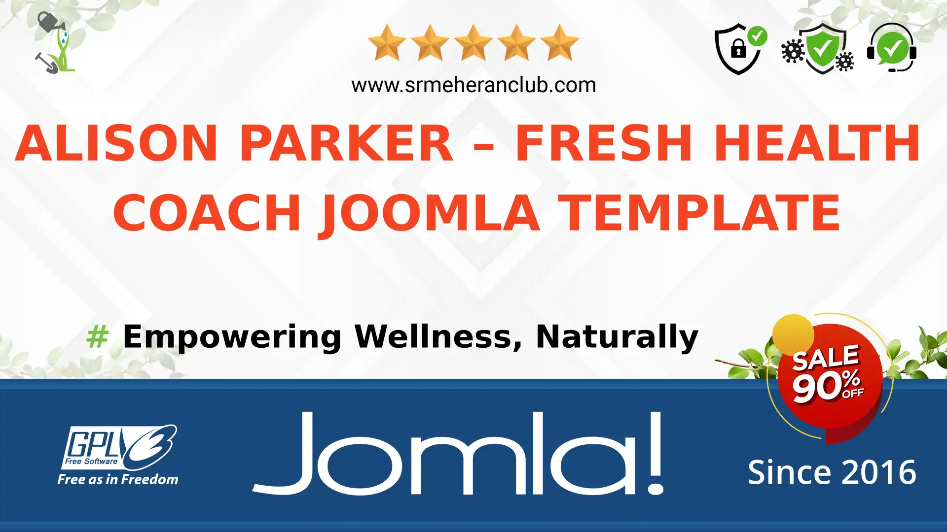 Alison Parker – Fresh Health Coach Joomla Template — Theme by Templatemonster