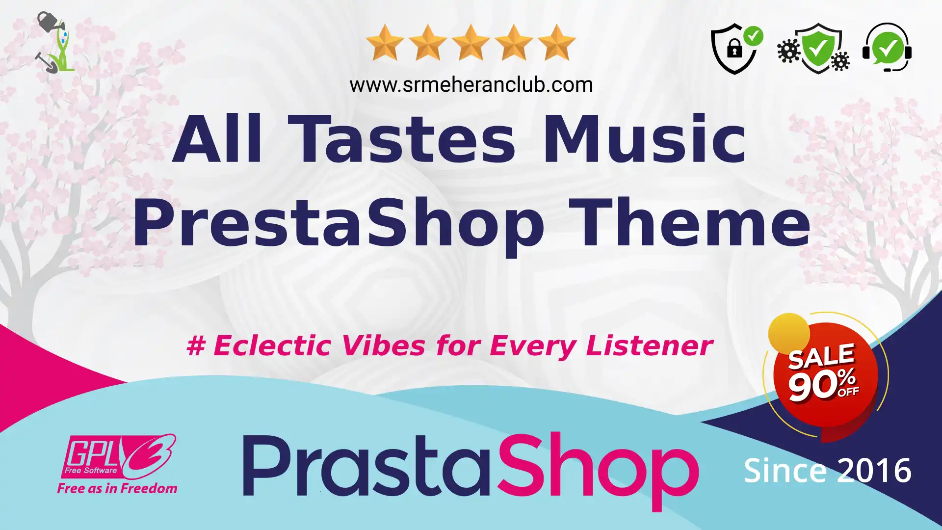 All Tastes Music PrestaShop Theme
