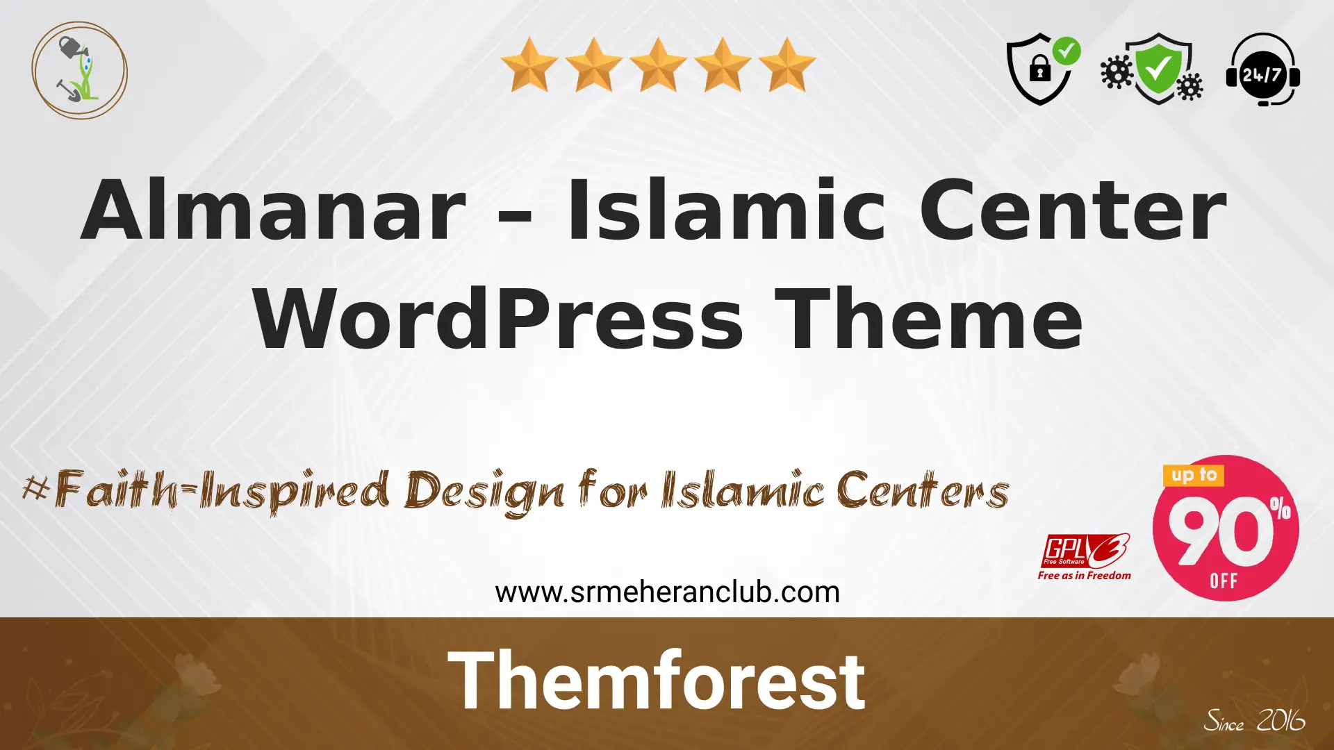 Almanar – Islamic Center WordPress Theme — Theme by Themeforest