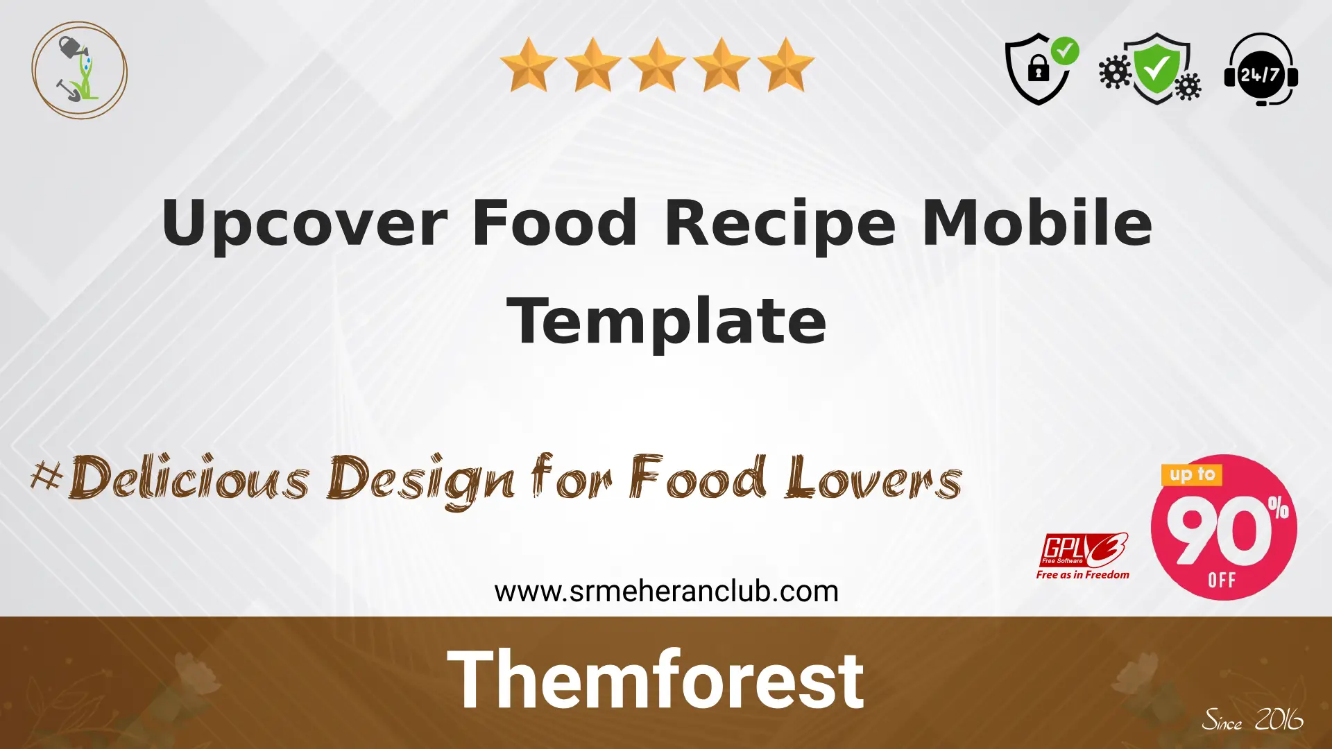 Amasa – Food Recipe Mobile Template