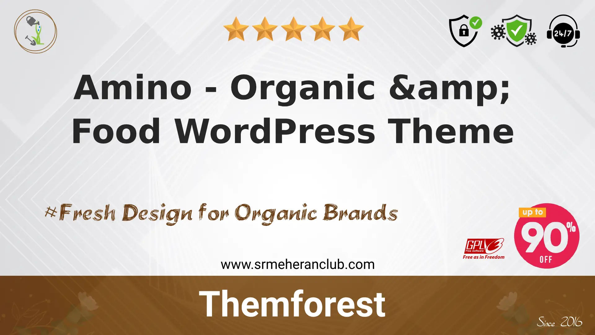 Amino – Organic & Food WordPress Theme — Theme by Themeforest