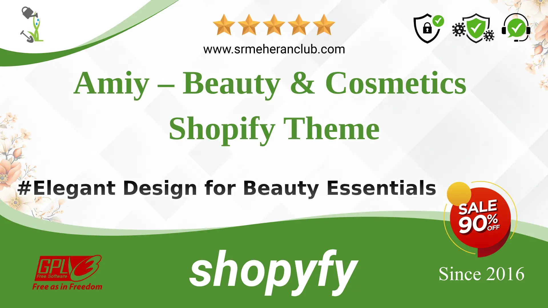 Amiy – Beauty & Cosmetics Shopify Theme — Theme by Themeforest