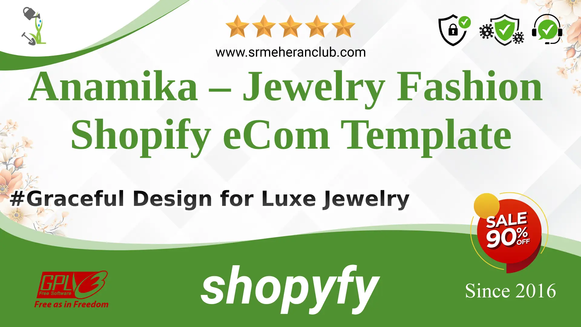 Anamika – Jewelry Fashion Shopify eCom Template — Theme by Themeforest