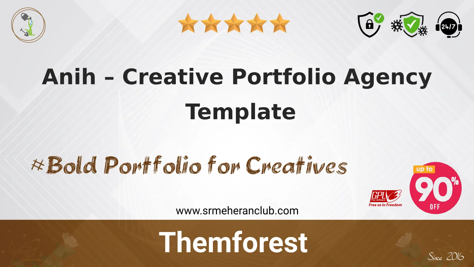 Anih – Creative Portfolio Agency Template — Template by Themeforest