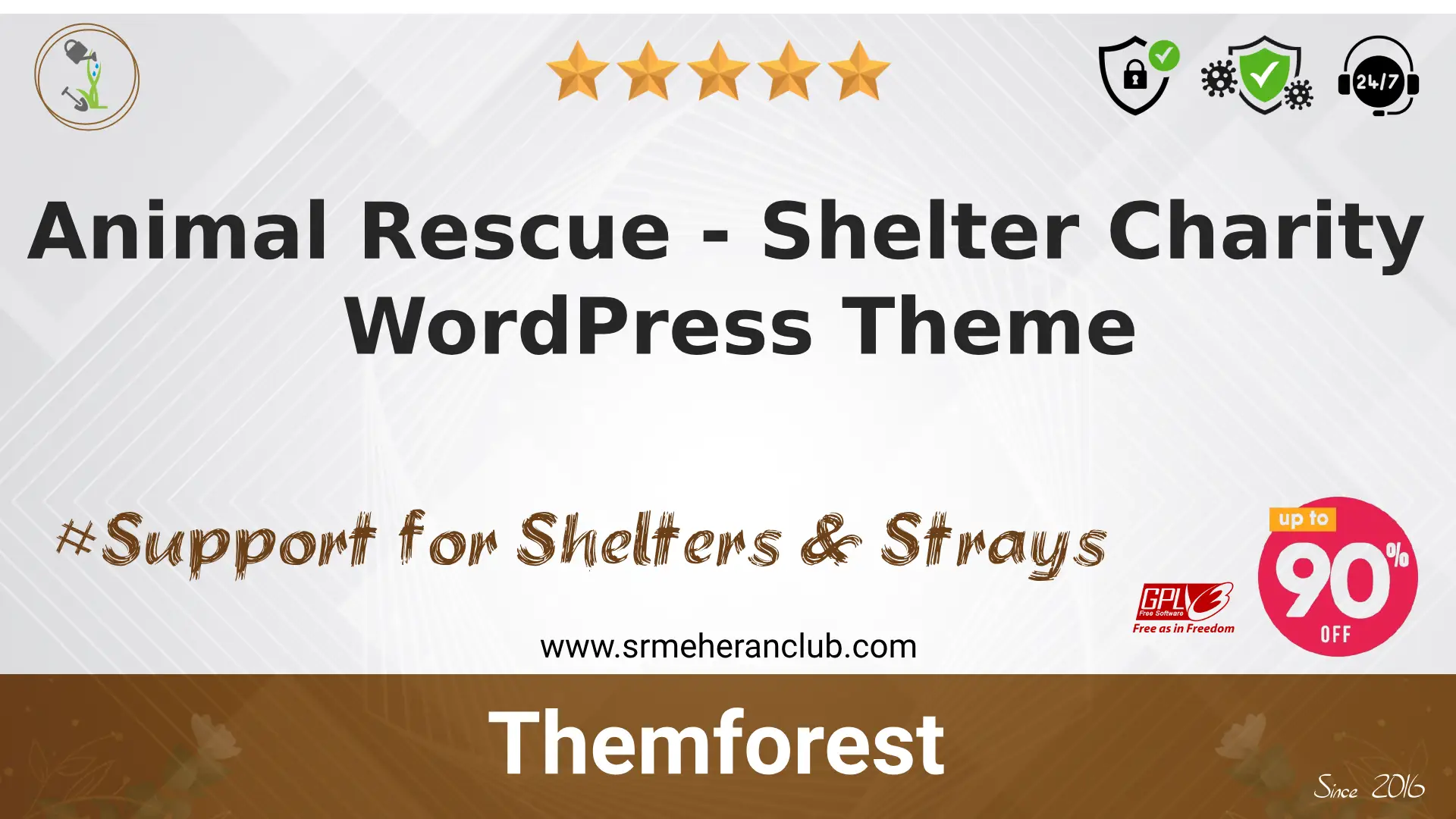 Animal Rescue – Shelter Charity WordPress Theme — Theme by Themeforest