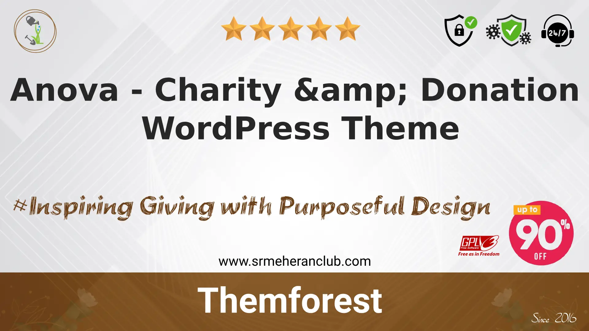 Anova – Charity & Donation WordPress Theme — Theme by Themeforest