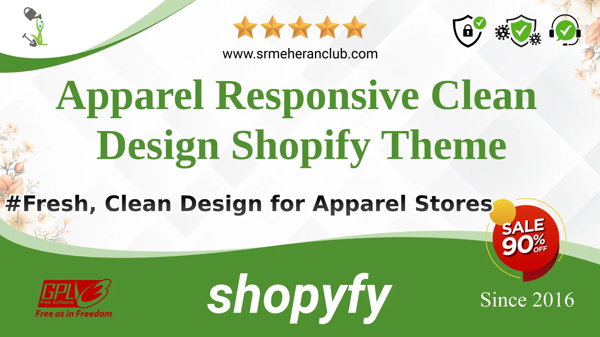 Apparel Responsive Clean Design Shopify Theme — Theme by Templatemonster