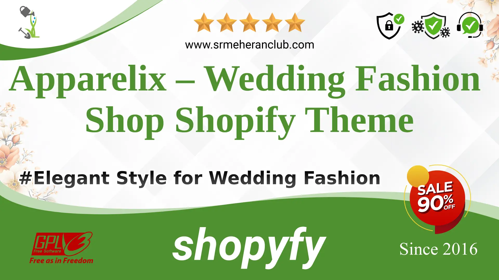 Apparelix – Wedding Fashion Shop Shopify Theme