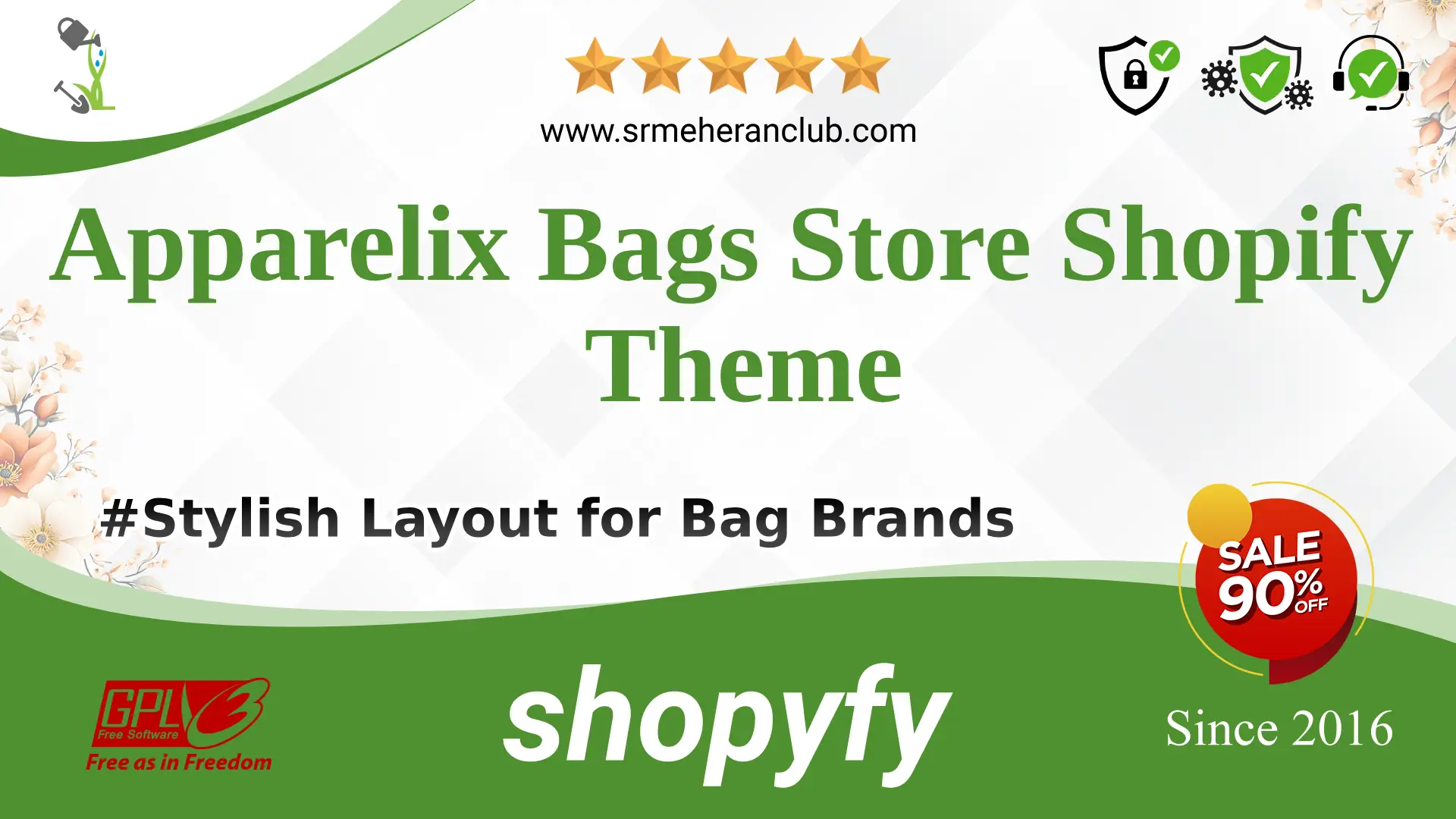 Apparelix Bags Store Shopify Theme — Theme by Templatemonster