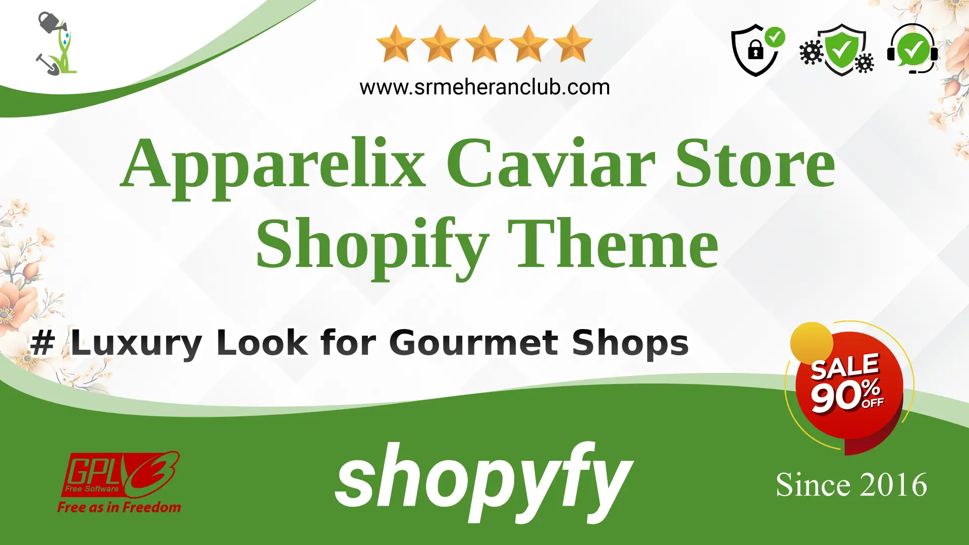 Apparelix Caviar Store Shopify Theme — Theme by Templatemonster