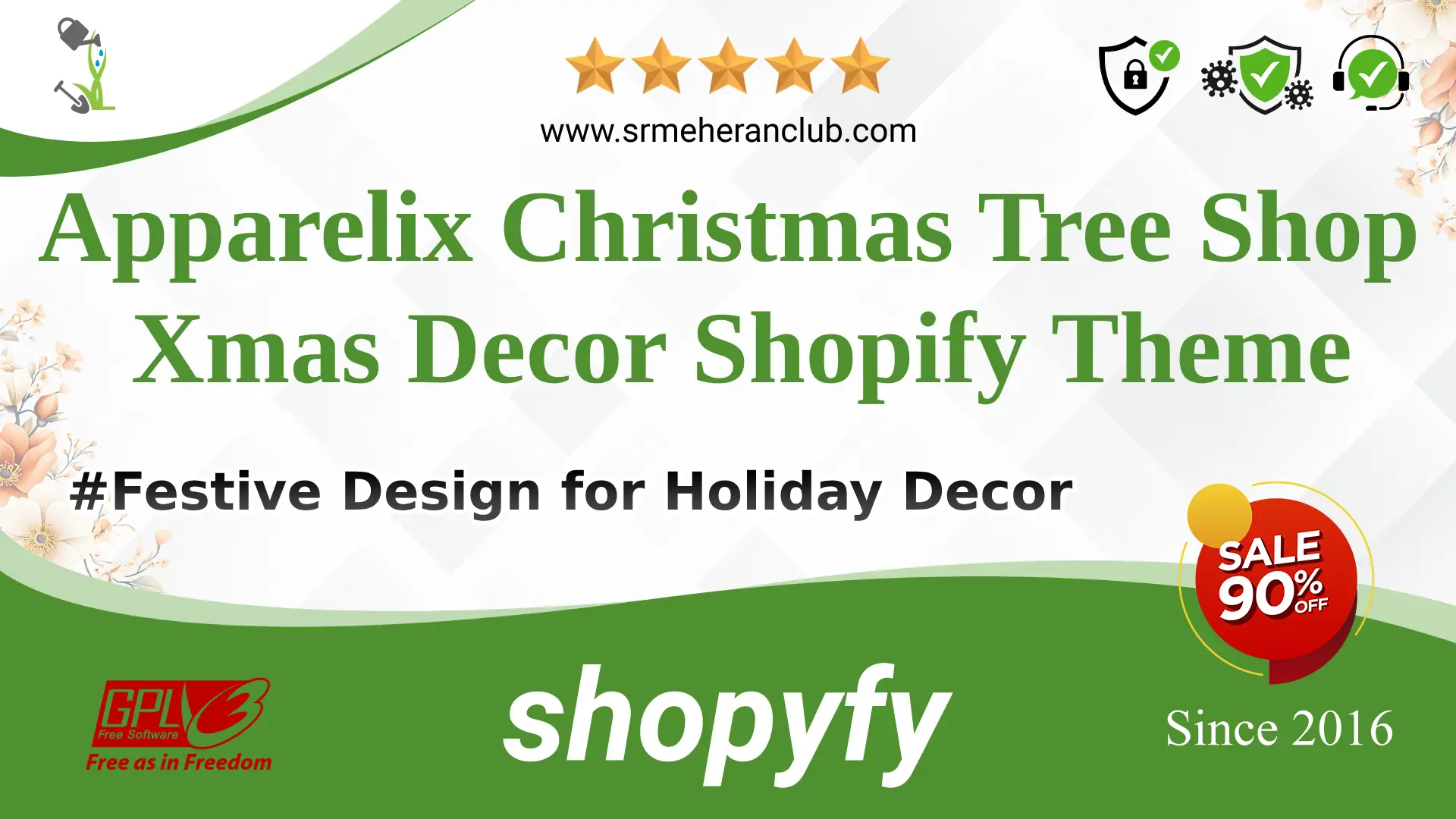 Apparelix Christmas Tree Shop Xmas Decor Shopify Theme — Theme by Templatemonster