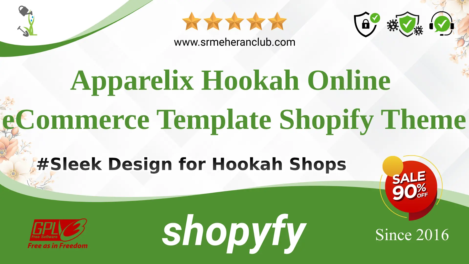 Apparelix Hookah Online eCommerce Template Shopify Theme — Theme by Templatemonster