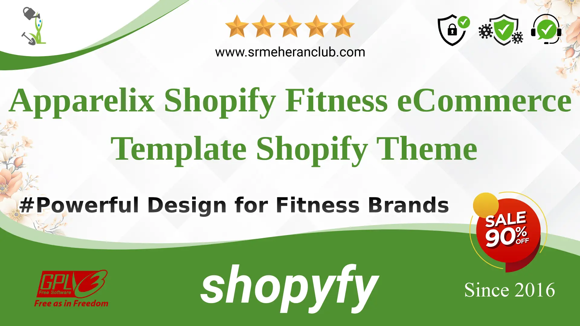 Apparelix Shopify Fitness eCommerce Template Shopify Theme — Theme by Templatemonster