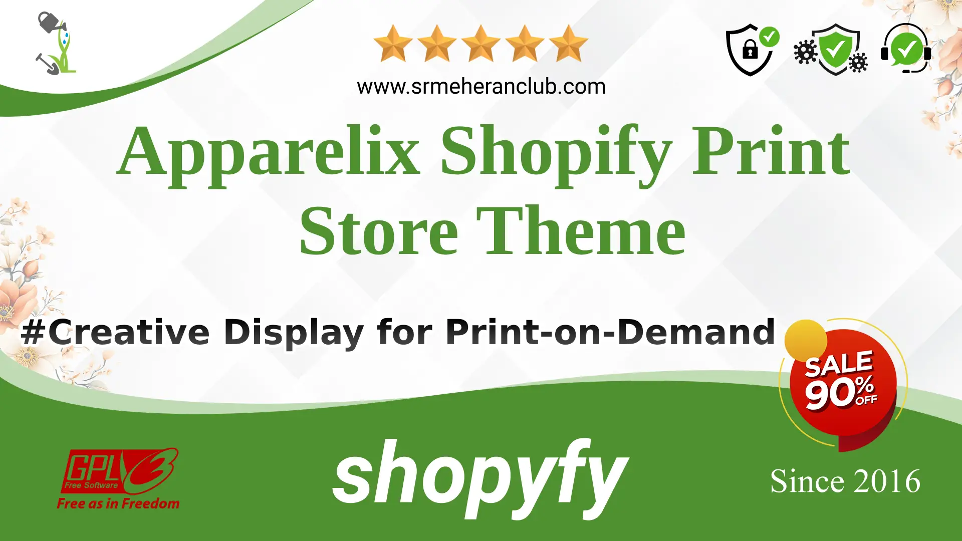 Apparelix Shopify Print Store Theme — Theme by Templatemonster