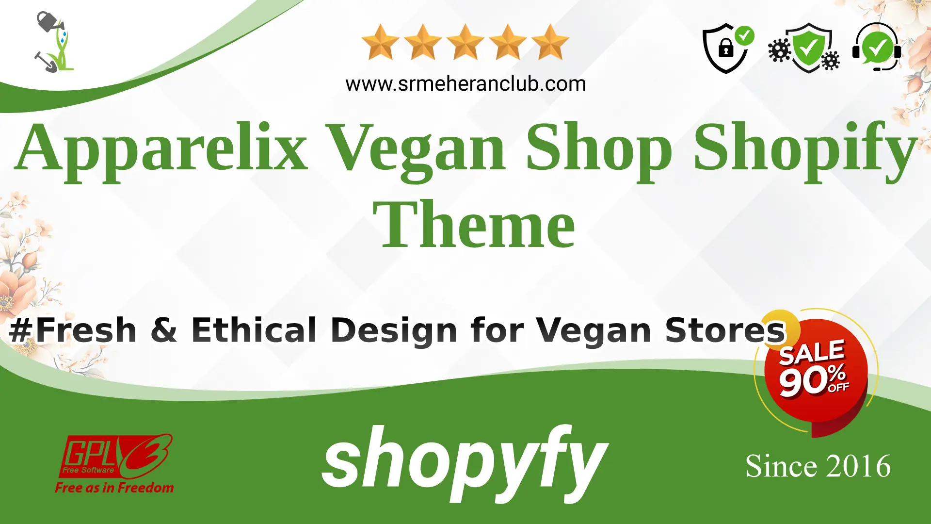 Apparelix Vegan Shop Shopify Theme — Theme by Templatemonster