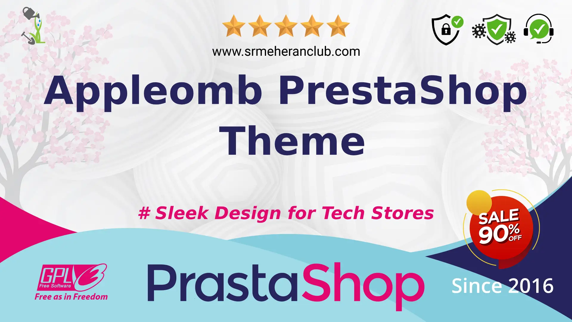 Appleomb PrestaShop Theme — Theme by Templatemonster