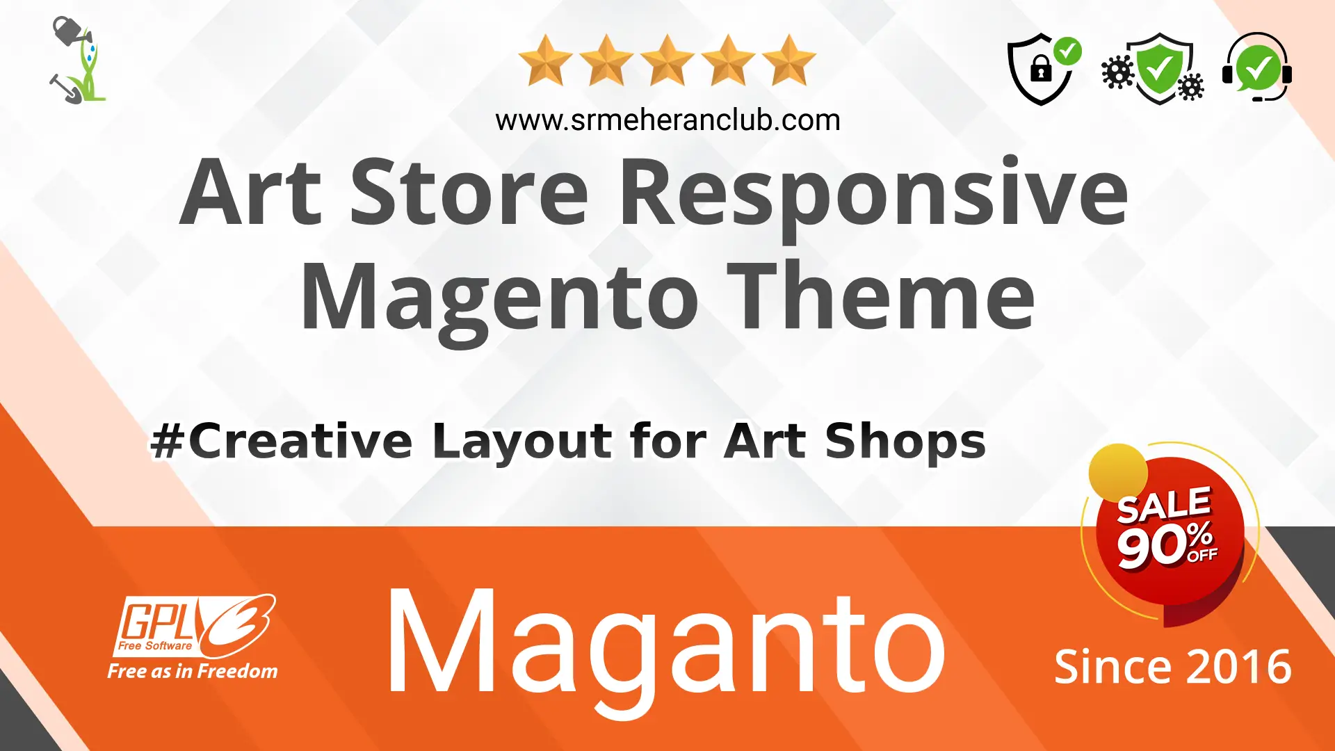 Art Store Responsive Magento Theme — Theme by Templatemonster