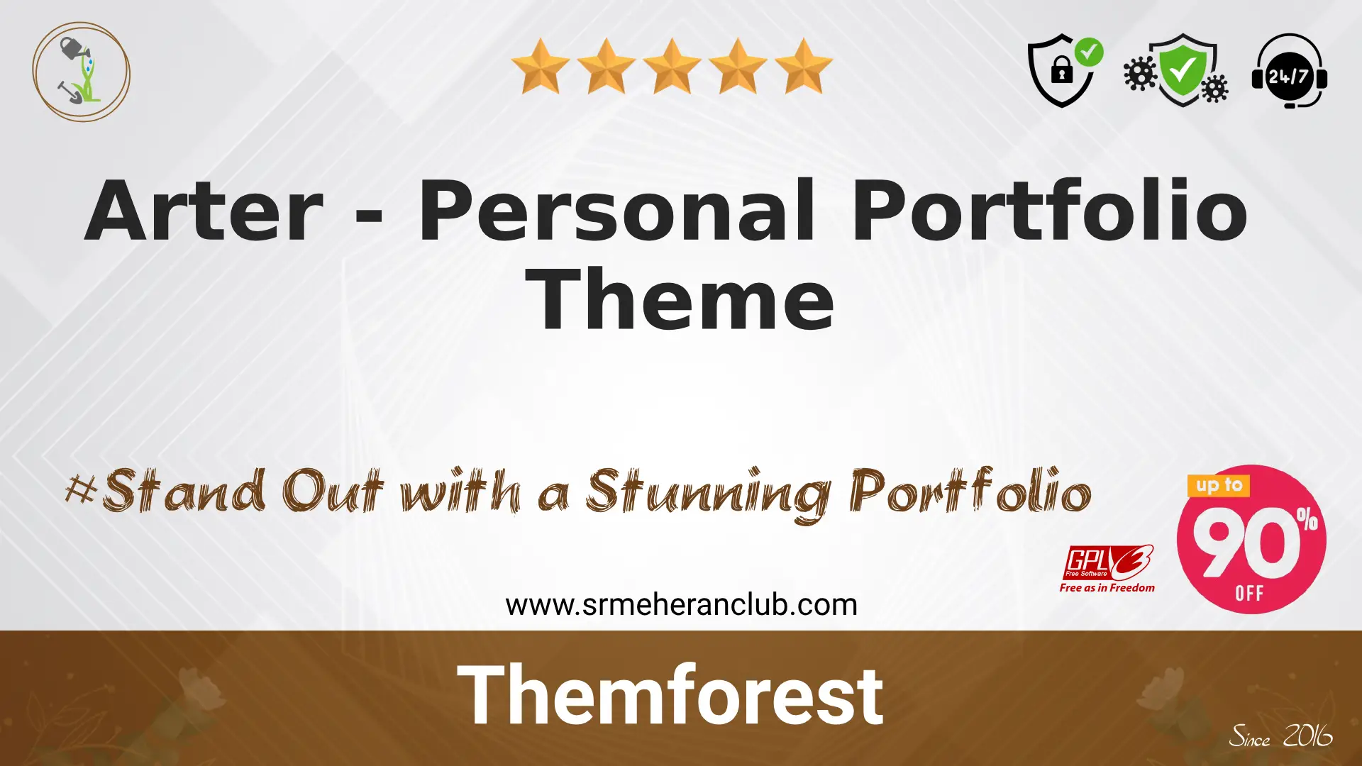 Arter – Personal Portfolio Theme — Theme by Themeforest