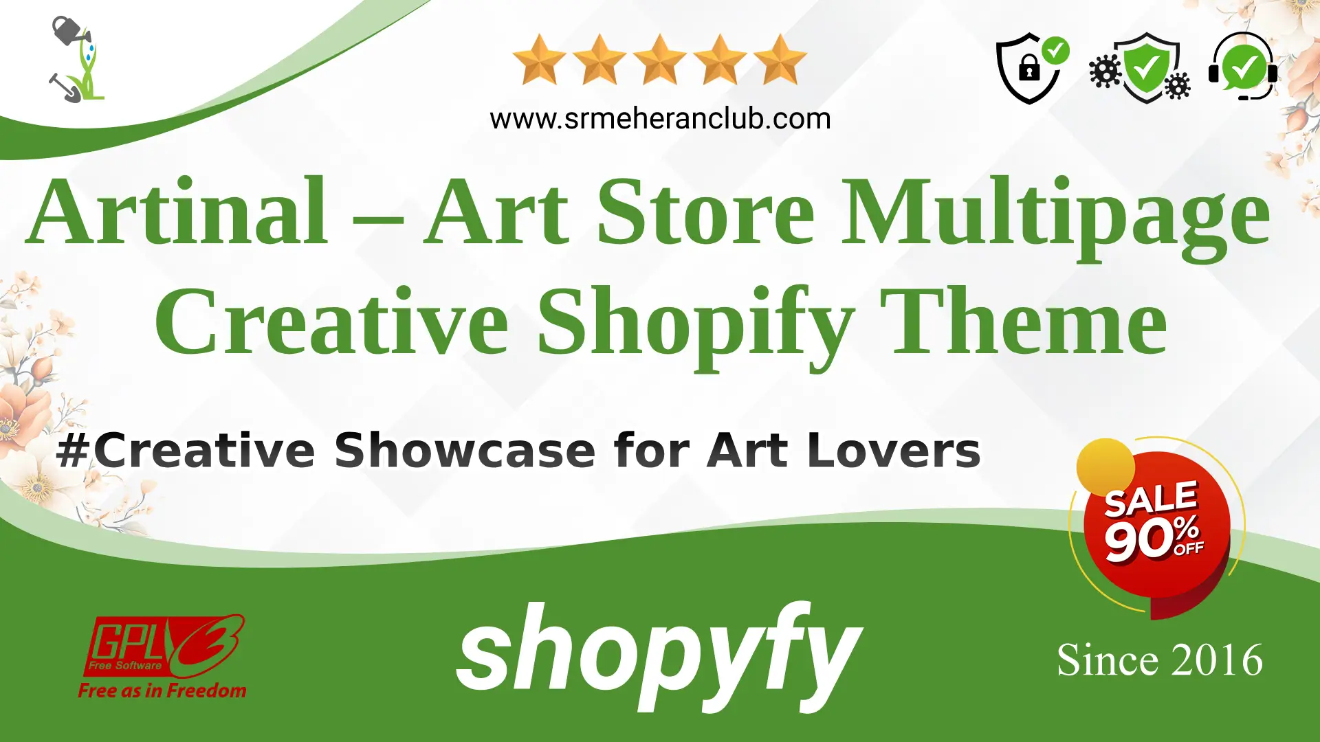 Artinal – Art Store Multipage Creative Shopify Theme — Theme by Templatemonster