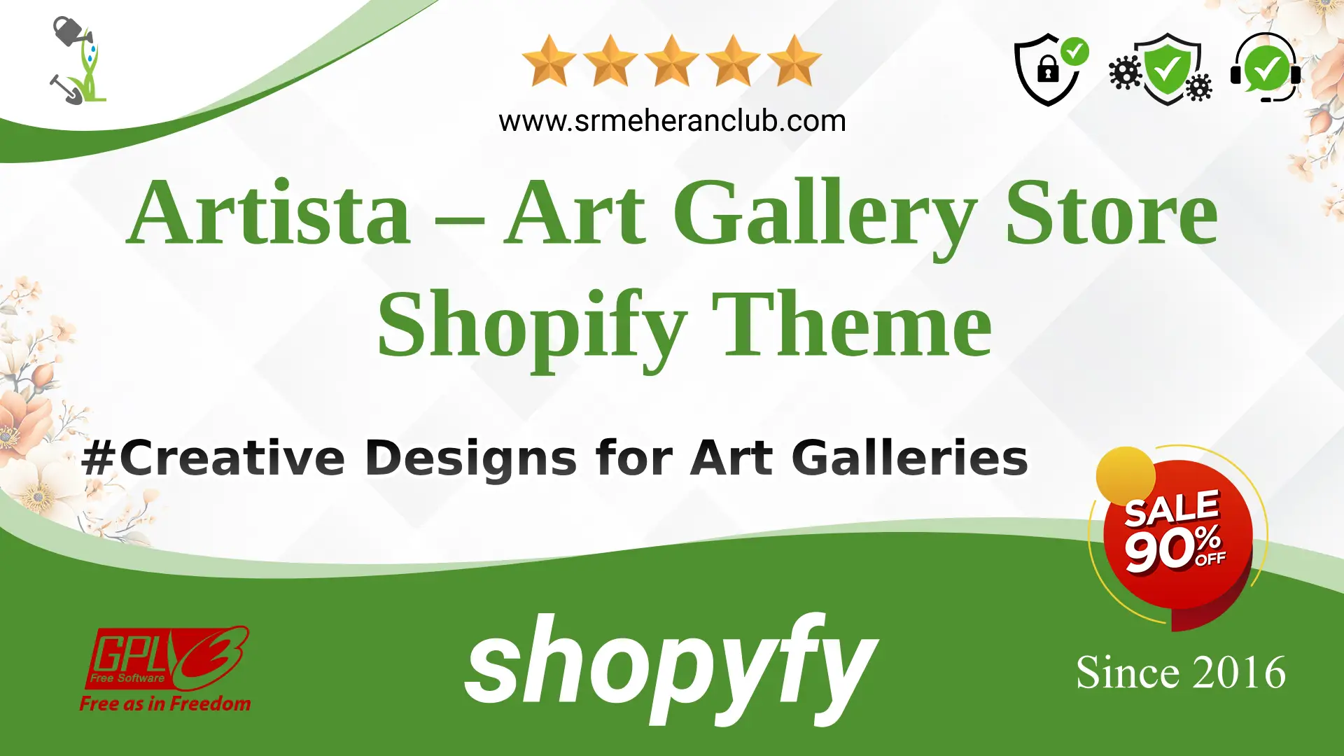 Artista – Art Gallery Store Shopify Theme — Theme by Templatemonster