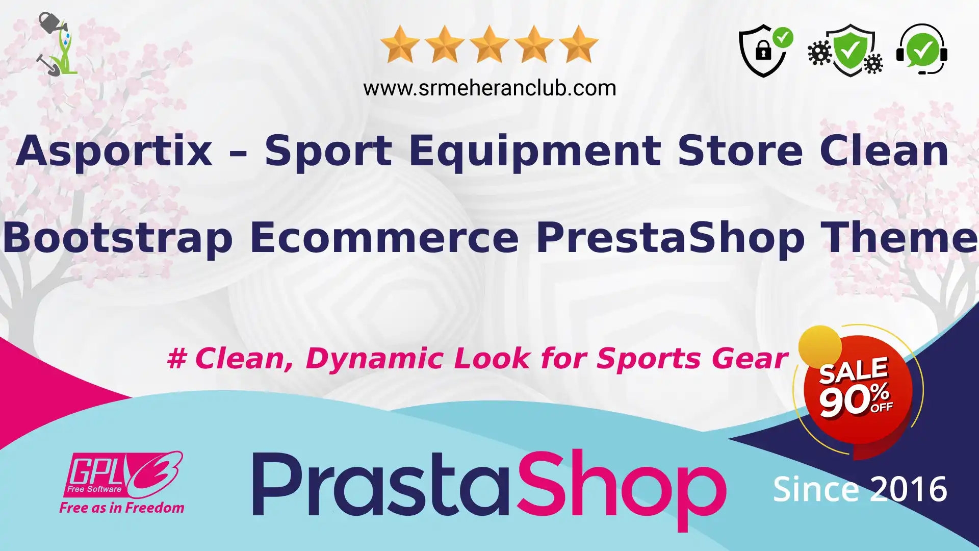 Asportix – Sport Equipment Store Clean Bootstrap Ecommerce PrestaShop Theme — Theme by Templatemonster
