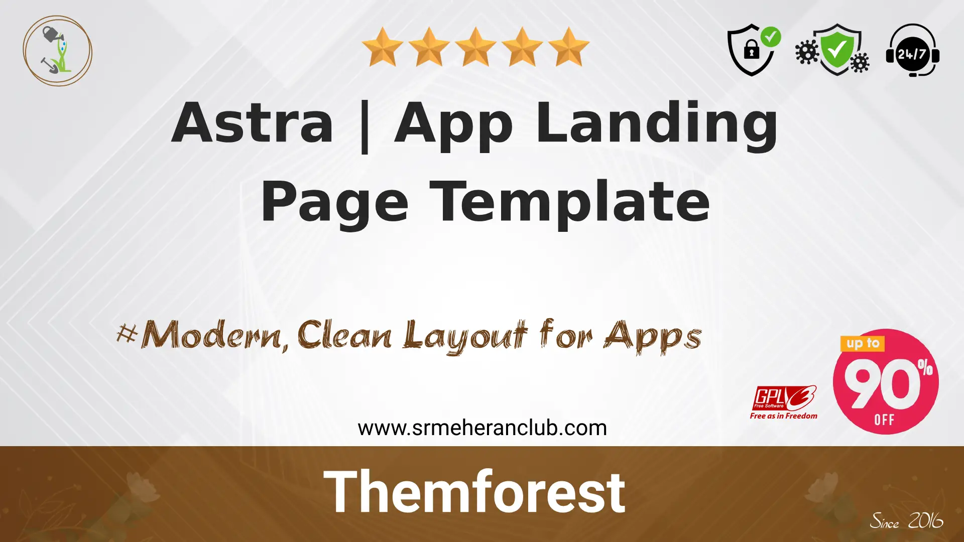 Astra | App Landing Page Template — Template by Themeforest