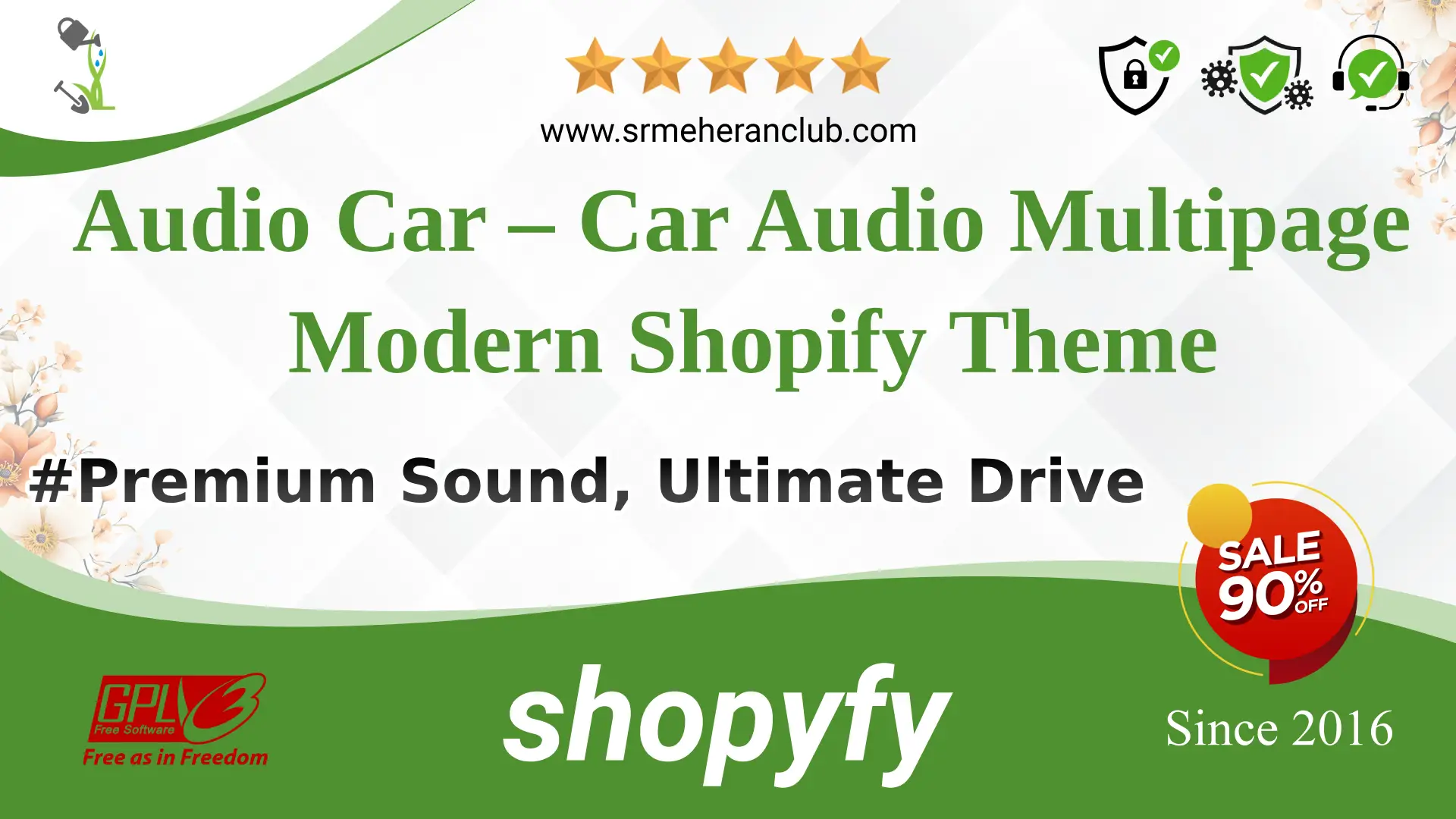 Audio Car – Car Audio Multipage Modern Shopify Theme — Theme by Templatemonster
