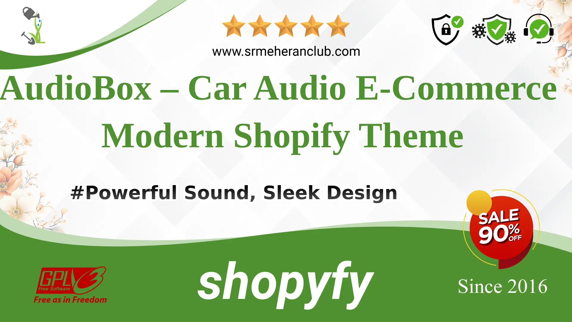 AudioBox – Car Audio E-Commerce Modern Shopify Theme — Theme by Templatemonster
