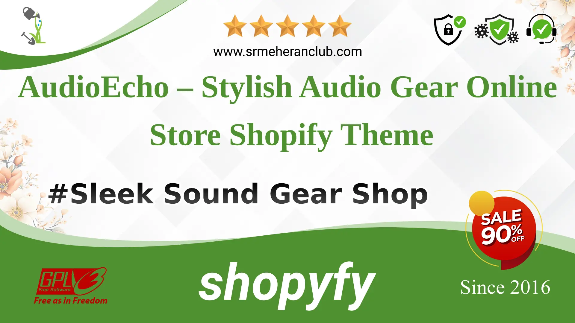 AudioEcho – Stylish Audio Gear Online Store Shopify Theme — Theme by Templatemonster
