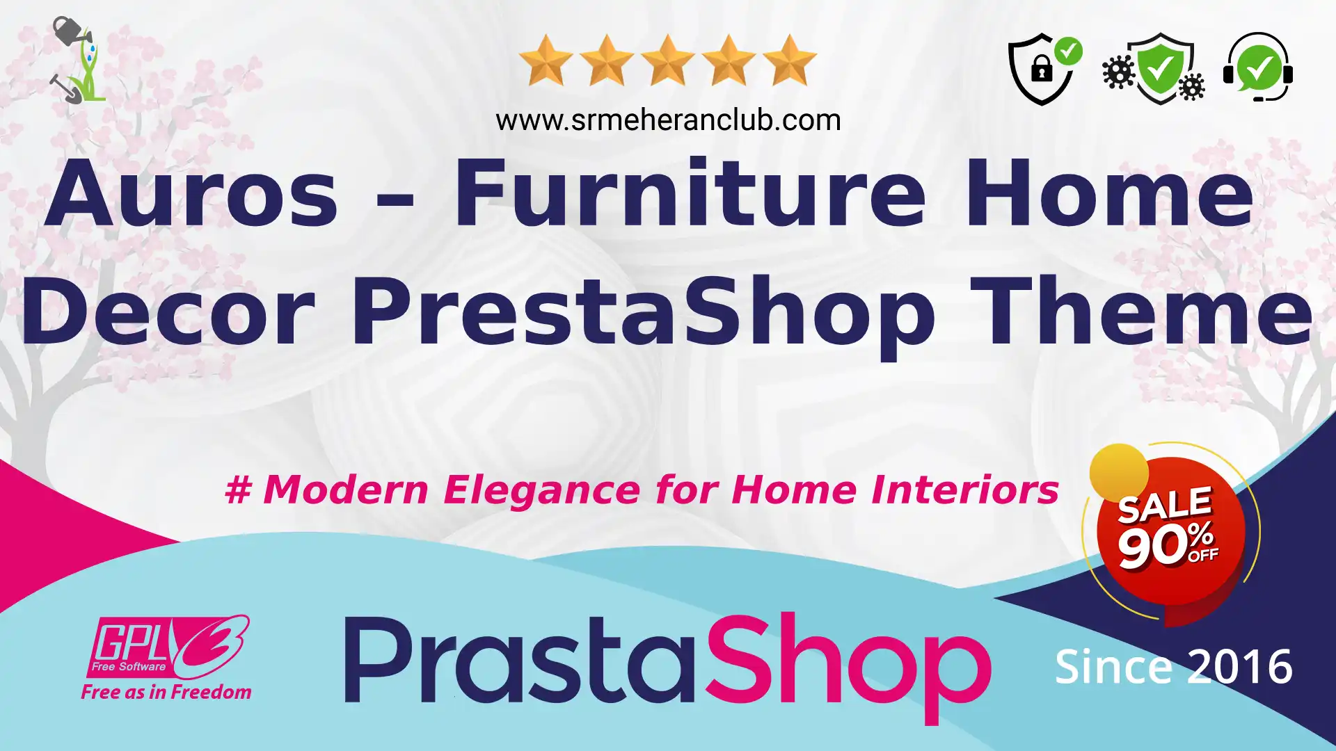 Auros – Furniture Home Decor PrestaShop Theme