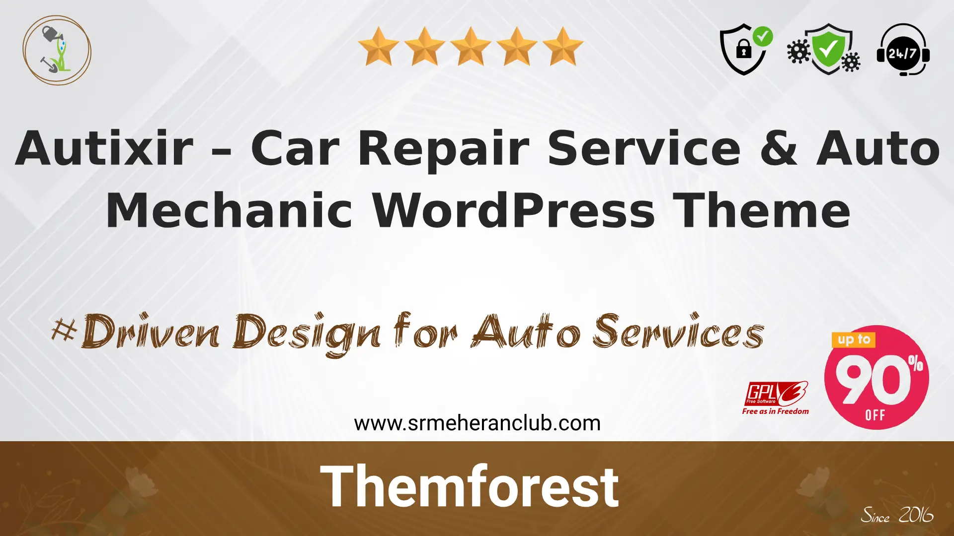Autixir – Car Repair Service & Auto Mechanic WordPress Theme — Theme by Themeforest