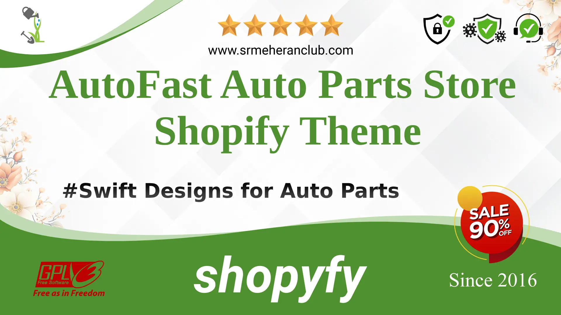 AutoFast Auto Parts Store Shopify Theme — Theme by Templatemonster