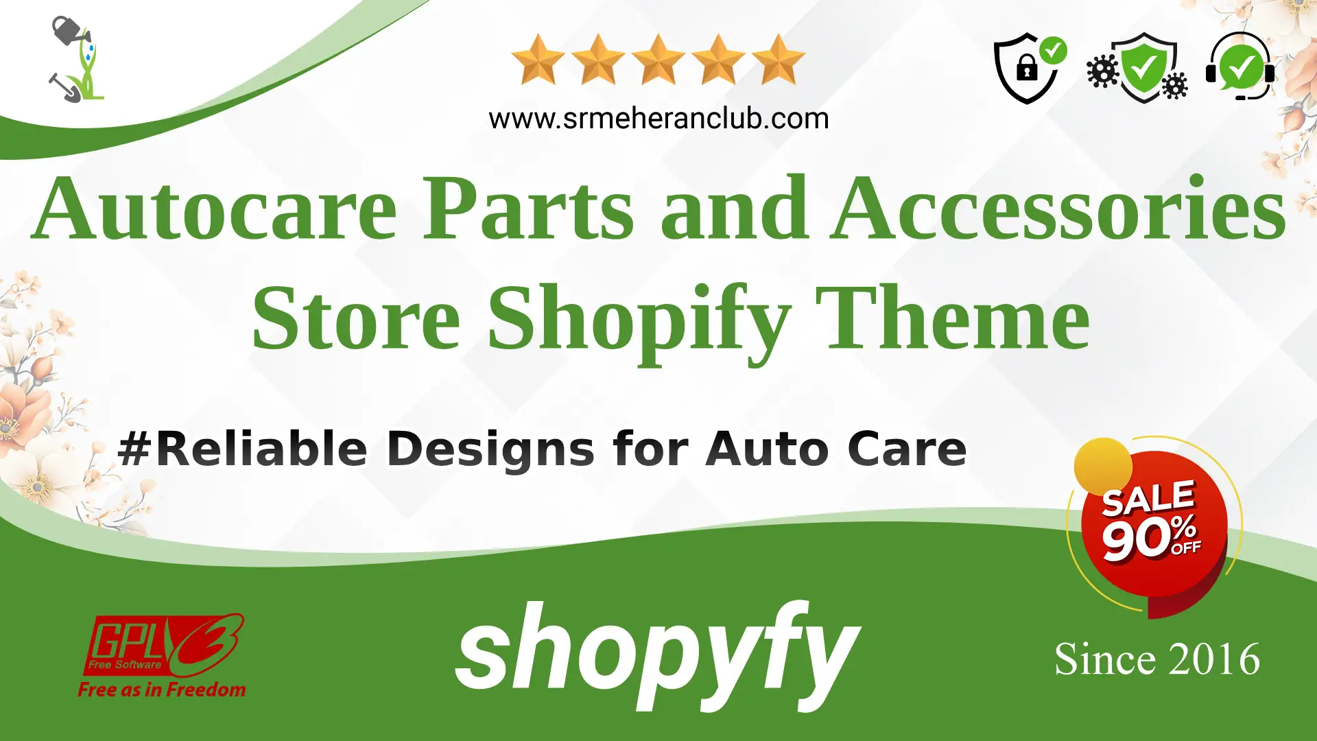 Autocare Parts and Accessories Store Shopify Theme — Theme by Templatemonster