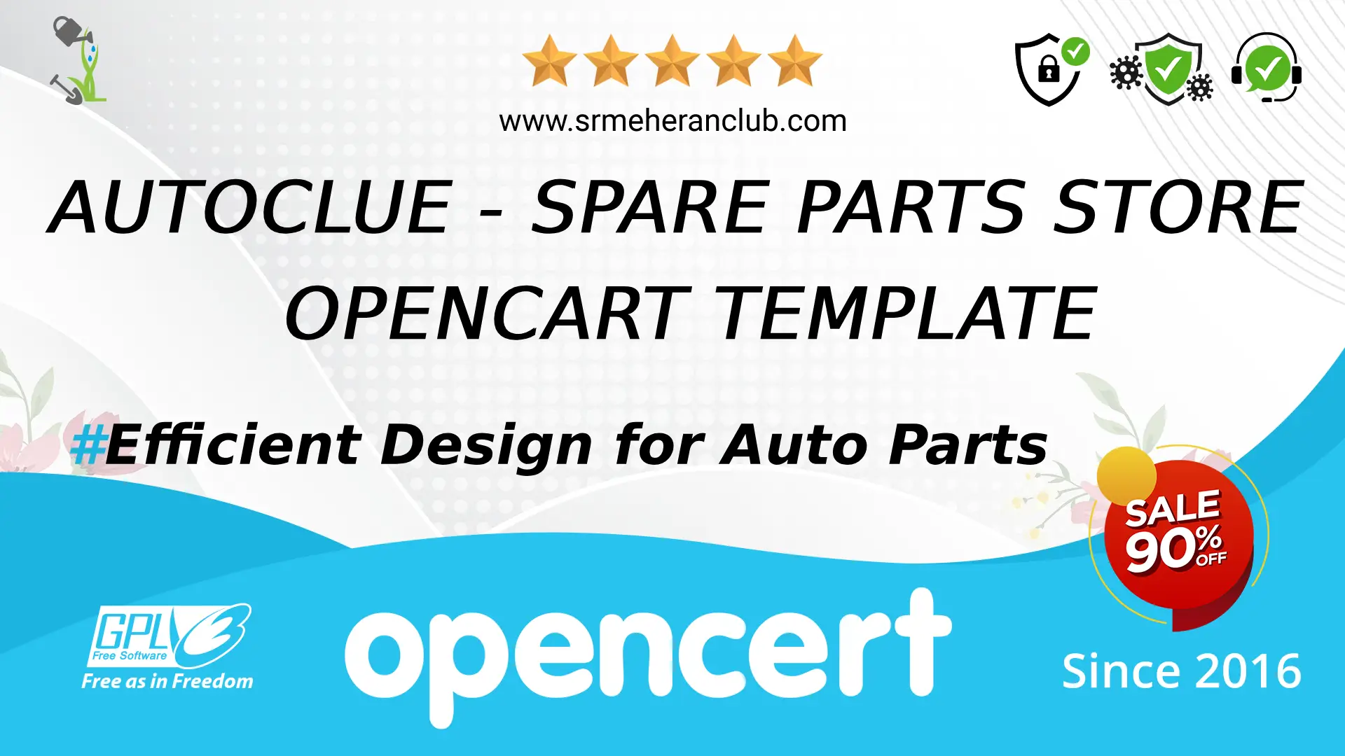 Autoclue – Spare Parts Store OpenCart Template — Template by Templatemonster
