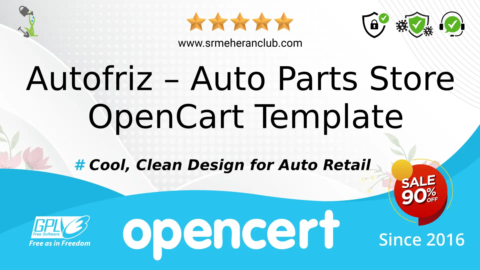 Autofriz – Auto Parts Store OpenCart Template — Template by Templatemonster