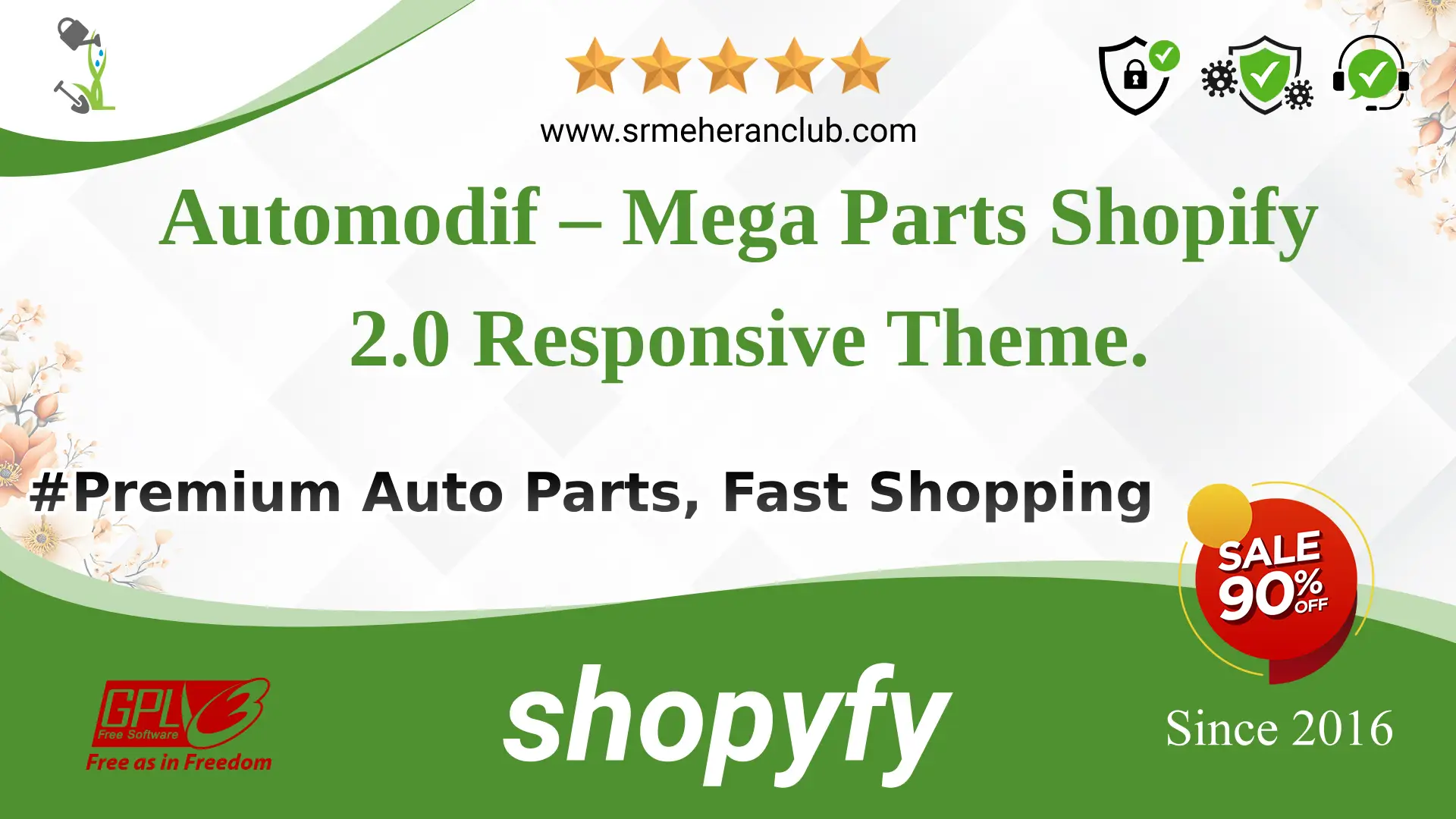 Automodif – Mega Parts Shopify 2.0 Responsive Theme. — Theme by Templatemonster