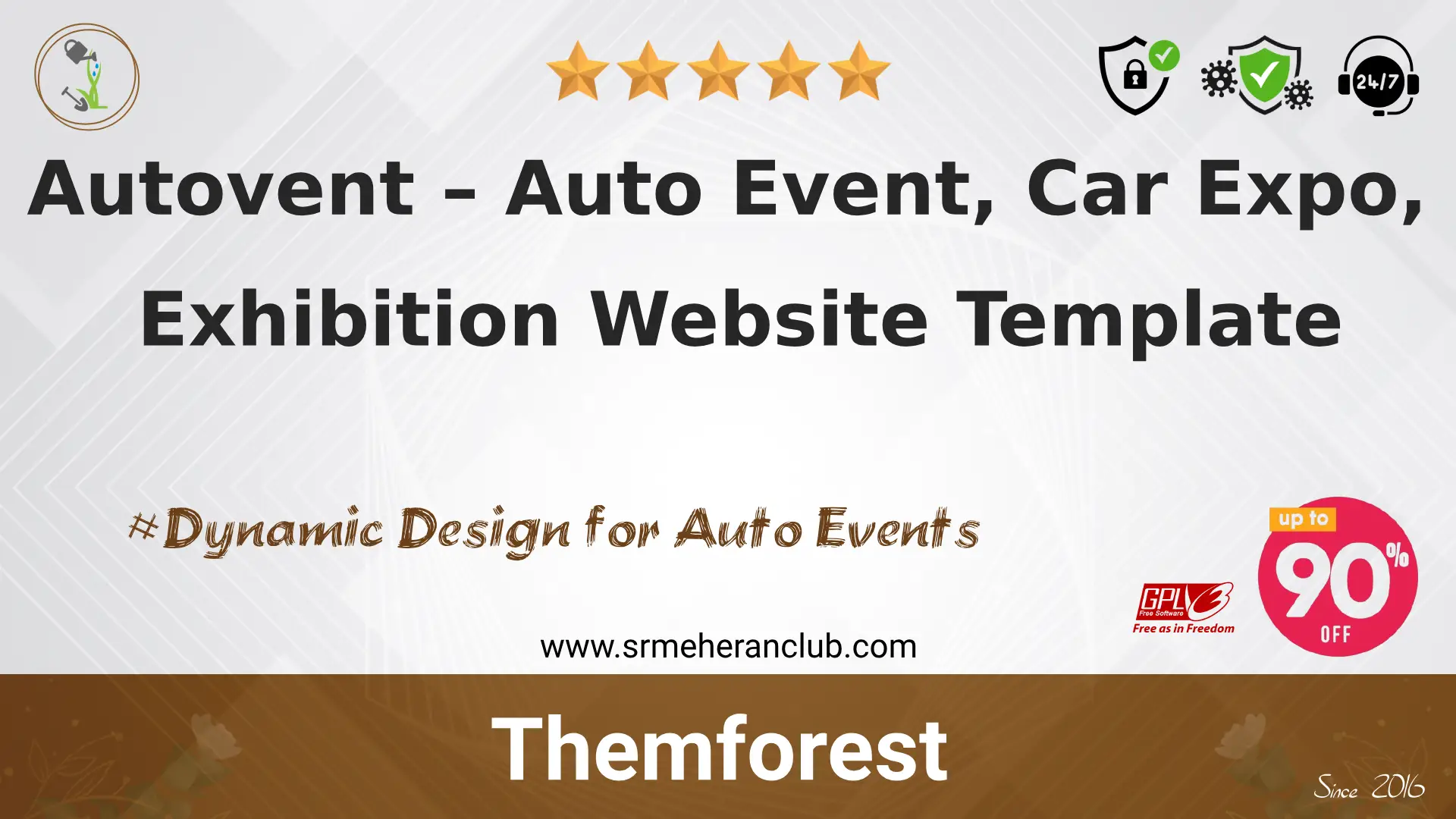 Autovent – Auto Event, Car Expo, Exhibition Website Template