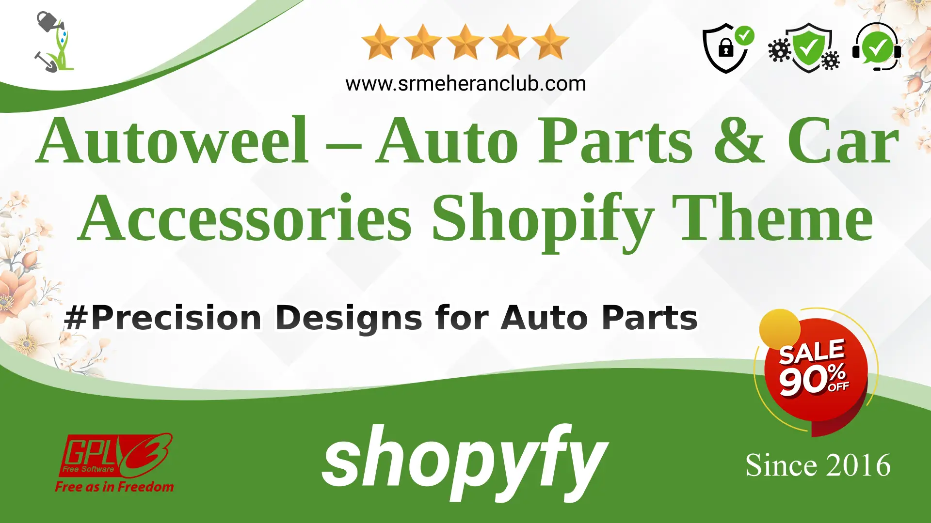 Autoweel – Auto Parts & Car Accessories Shopify Theme — Theme by Templatemonster