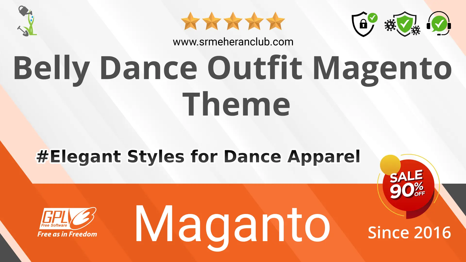 Belly Dance Outfit Magento Theme — Theme by Templatemonster