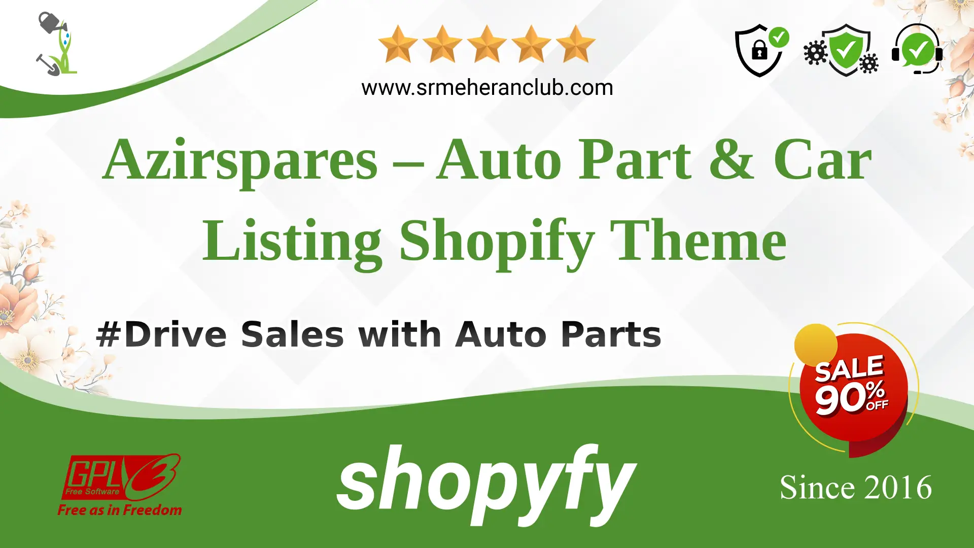 Azirspares – Auto Part & Car Listing Shopify Theme