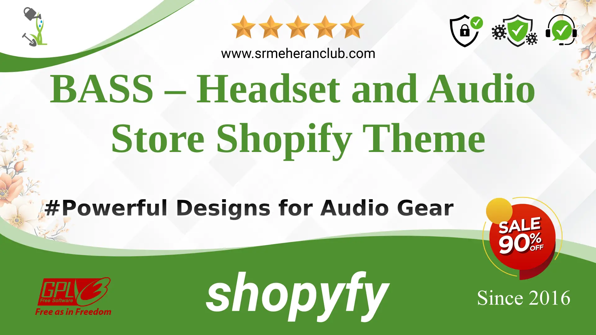 BASS – Headset and Audio Store Shopify Theme — Theme by Templatemonster
