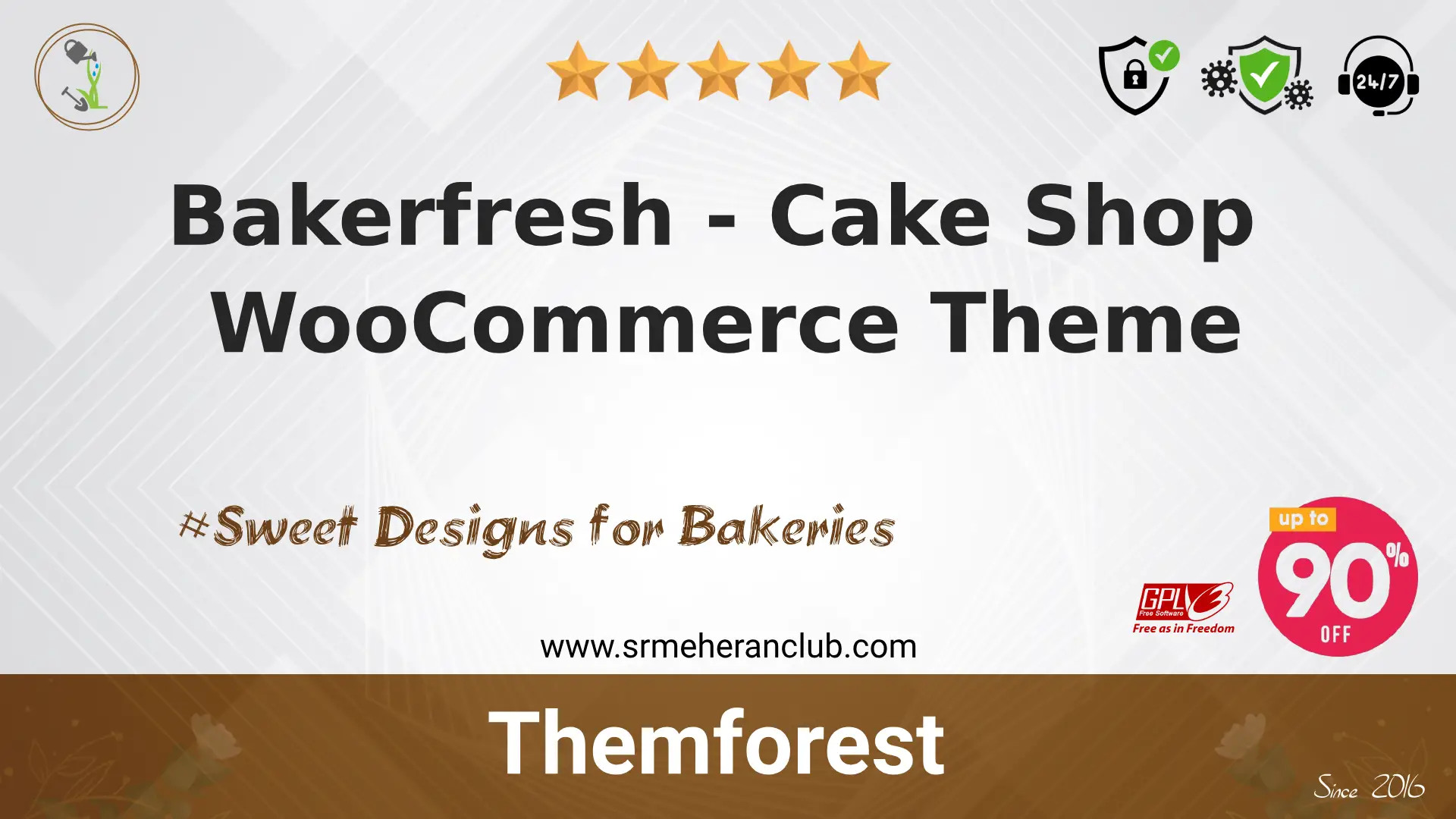Bakerfresh – Cake Shop WooCommerce Theme — Theme by Themeforest
