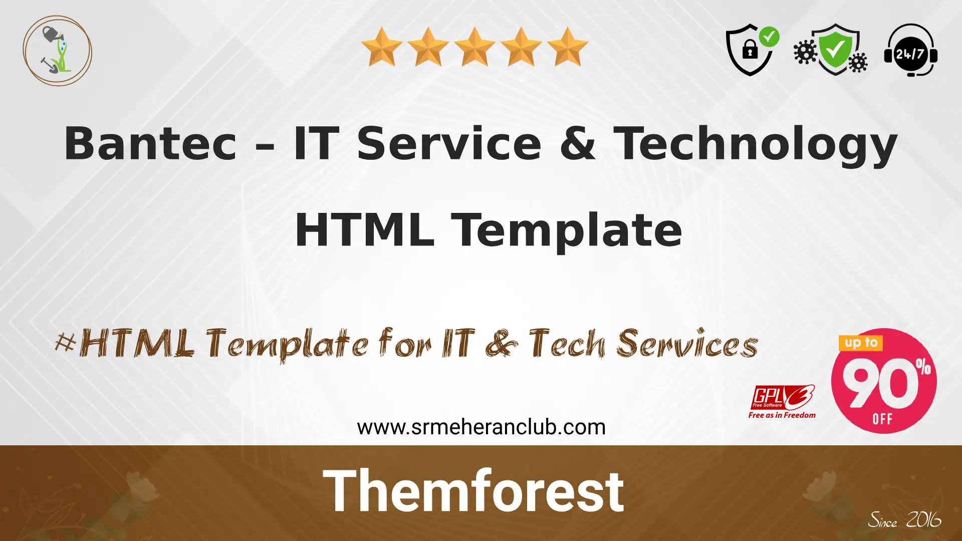 Bantec – IT Service & Technology HTML Template — Template by Themeforest
