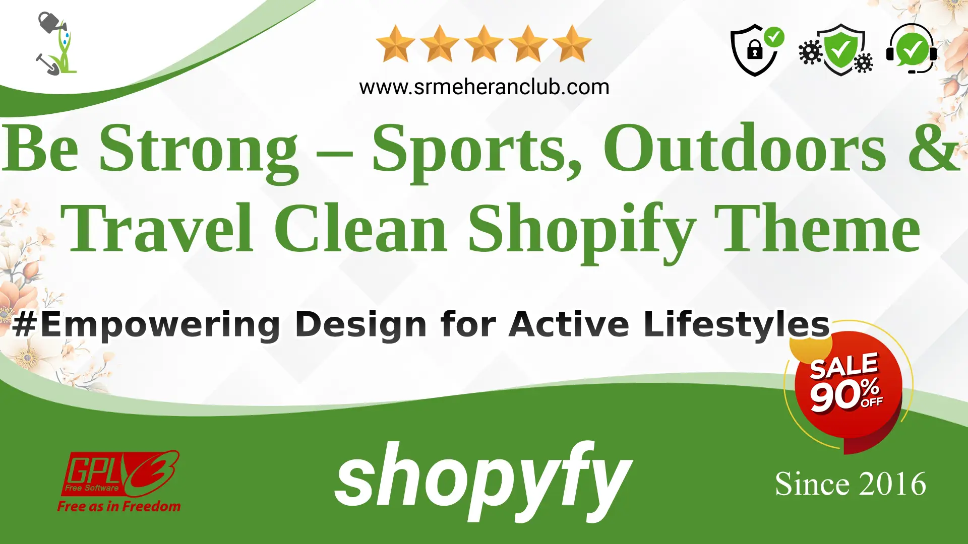 Be Strong – Sports, Outdoors & Travel Clean Shopify Theme — Theme by Templatemonster