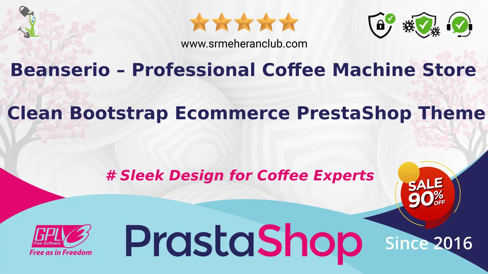 Beanserio – Professional Coffee Machine Store Clean Bootstrap Ecommerce PrestaShop Theme — Theme by Templatemonster