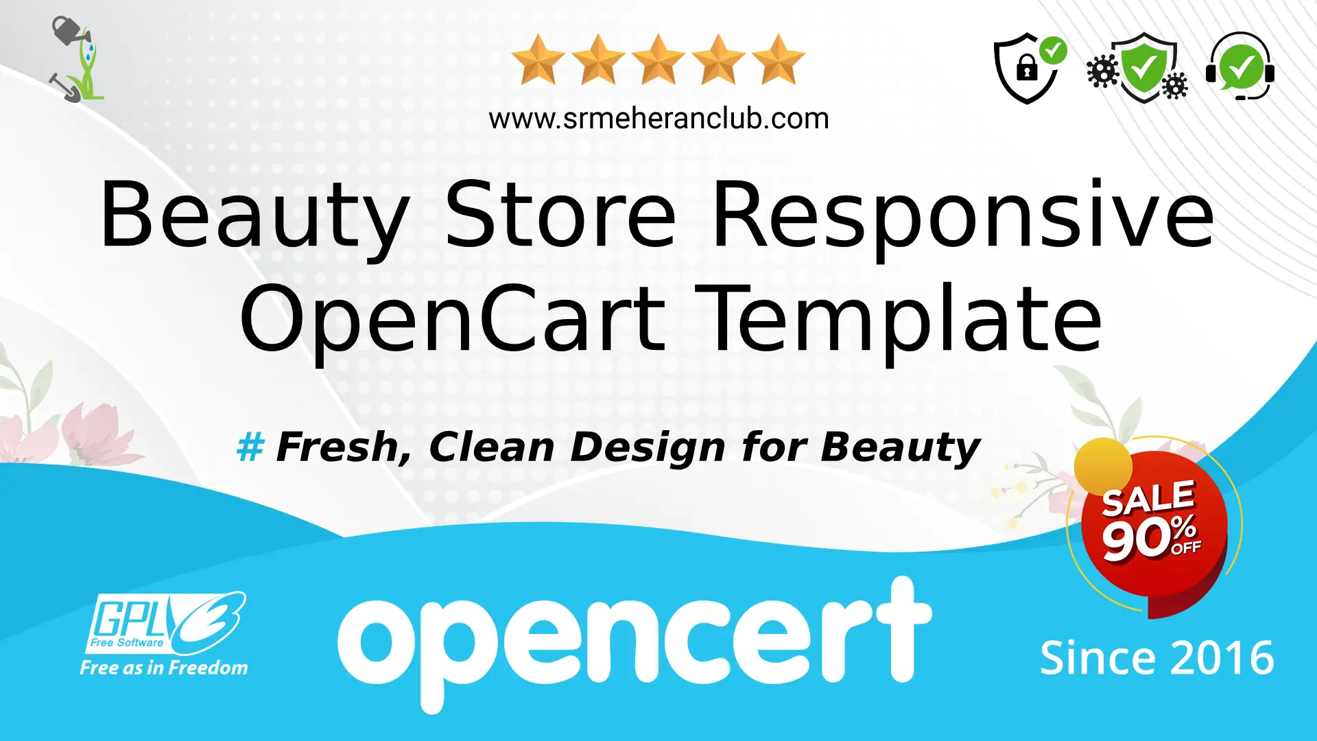 Beauty Store Responsive OpenCart Template — Template by Templatemonster