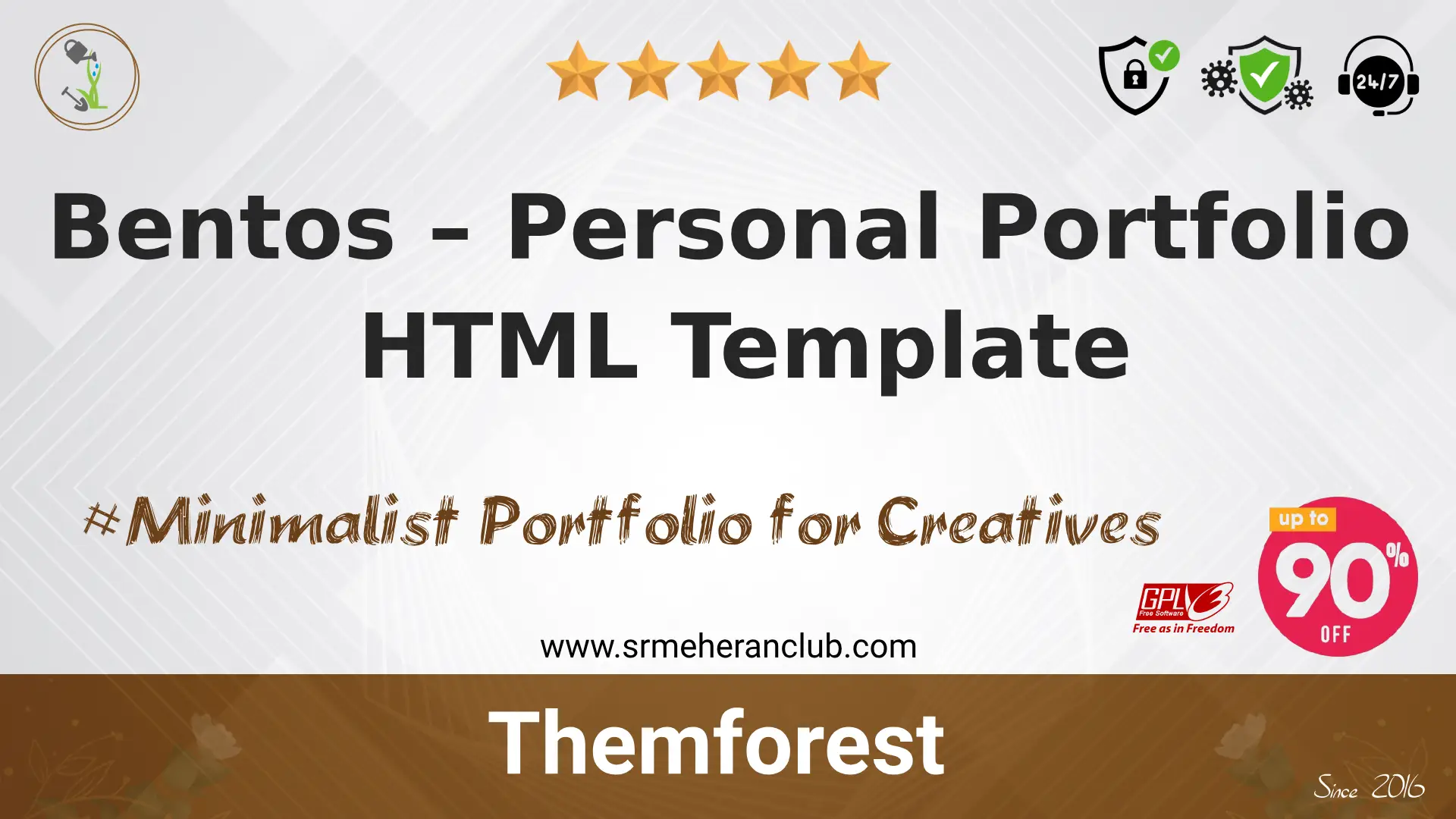 Bentos – Personal Portfolio HTML Template