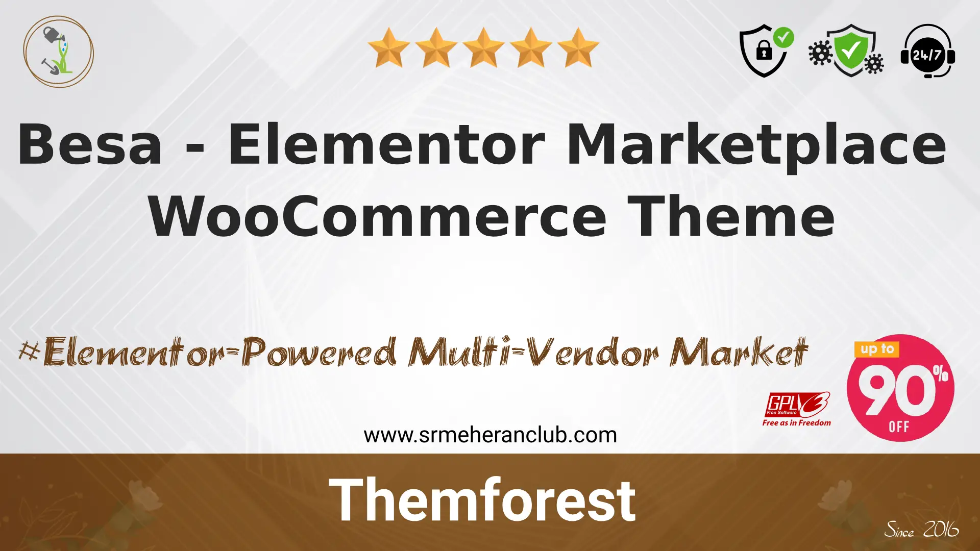 Besa – Elementor Marketplace WooCommerce Theme