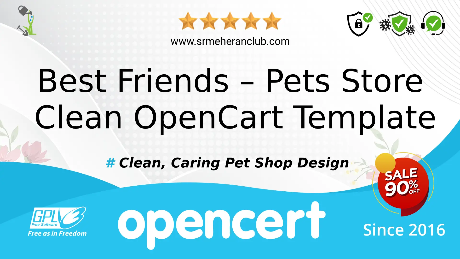 Best Friends – Pets Store Clean OpenCart Template — Theme by Templatemonster