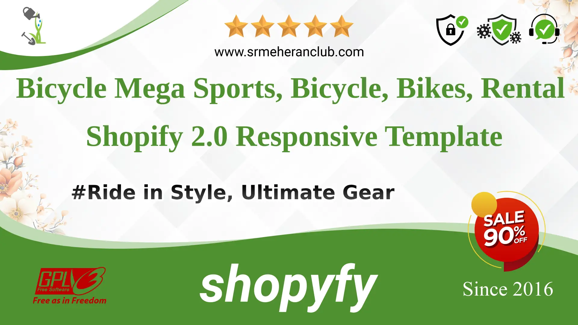 Bicycle Mega Sports, Bicycle, Bikes, Rental Shopify 2.0 Responsive Template — Theme by Templatemonster